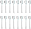 Replacement Toothbrush Heads Compatible for LFTB01-P ABS LFTB01-A LFTB01-S Full Range Electric Bristles Nozzles(16pcs Care(Soft))