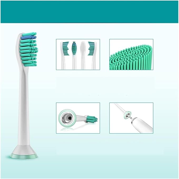 Replacement Toothbrush Heads Compatible for 110021004100 and More Electric(28pcs)
