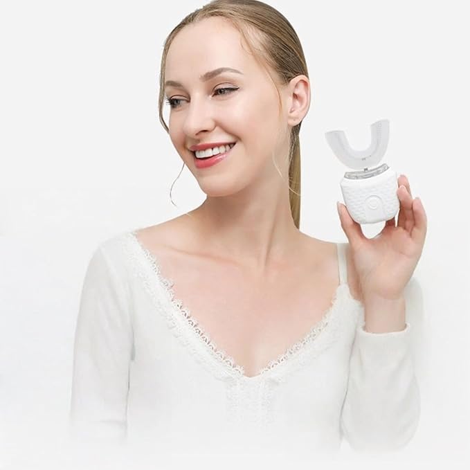 Adult U-Shaped Electric Toothbrush Sound Wave Soft bristled Male and Female Teeth Beauty Device Full Body Washing and Charging Automatic timed Teeth Cleaner