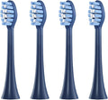 Compatible for FLYCO FT7105/FT7106/FT7108/FT7205/TH01 Electric Toothbrush Replacement Heads Soft Bristle Nozzles4-16pcs(4 Deep Blue)