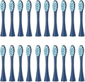 10/20X Replacement Brush HeadsCompatible for OcleanX/X PRO/ Z1/ F1/ One/Air 2 /SE Sonic Electric Toothbrush Soft Dupont Bristle Nozzles(20pcs Blue)