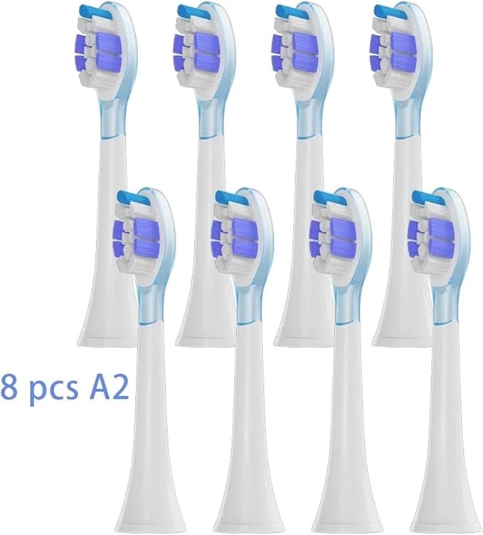 for Brush Head 1100 2100 4100 5100 5300 6100 7500 Replacement Toothbrush Heads(8A2)