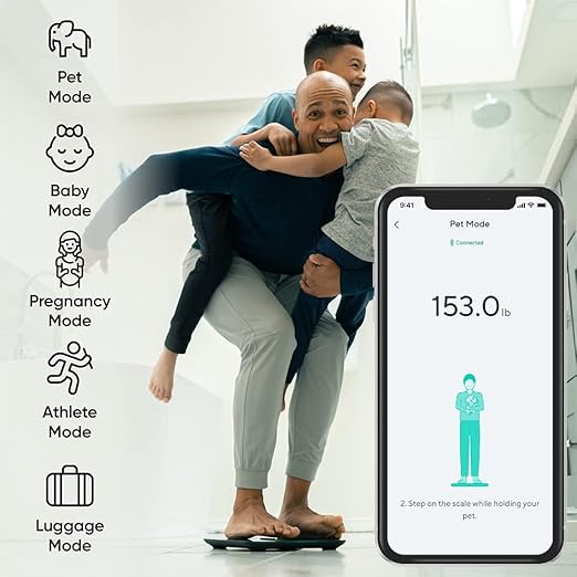 WYZE Smart Scale X Black &amp 3 Pack WYZE Night Lights