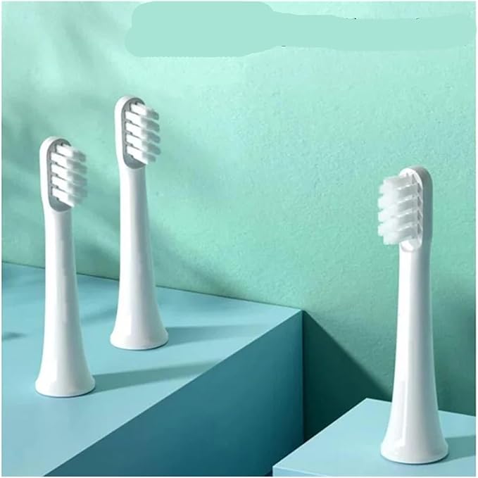 12PCS Brush Heads ReplaceableCompatible for XIAOMI T100 Toothbrush(6White6Pink)
