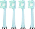 M07 Electric Toothbrush Replacement HeadsCompatible for M07/M08/M07B/702/722(4pcs Blue)