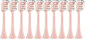 10pcs Replacement Brush Heads Compatible for X3 X5 V1 X3U(10PCS Pink)