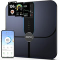 RENPHO Smart Scale for Body Weight Fat Digital Bathroom Scale with Color Display Wi-Fi &amp Bluetooth Fitness Equipment for BMI Muscle Mass Composition Rechargeable Elis Nova