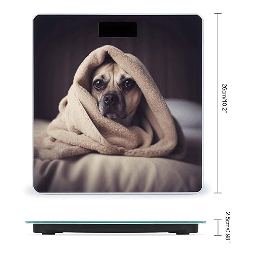 Dog in A Blanket Scale for Body Weight Smart Scales Digital Bathroom Scale High Precision Weighing Scales with Large Display Weighing Machine for People