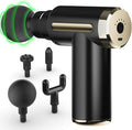 Massage Gun Deep Tissue for Athletes Percussion Muscle Massager with 12 Speed 4 Massage Gun Head for Back Neck Body