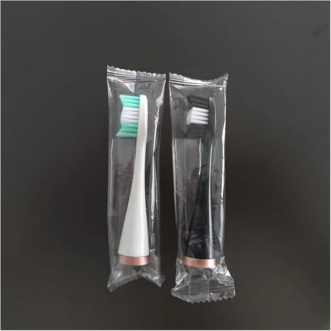 3 Pcs Replacement Brush Heads Electric Toothbrush Head Compatible for Brand Teeth Cleaner Bristle Refill(Gray)