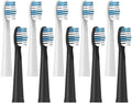 Replacement Brush HeadsCompatible for Seago Electric Toothbrushes E1-9/SG2303/SG575 Vacuum Packing(5black5white)