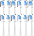 4-16pcs Toothbrush Heads Compatible for Electric(12pcs)
