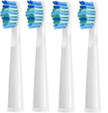 4 Pcs Electric Toothbrush Heads Compatible with Fairywill D7/D8/FW507/FW508/FW551/917/959/SG-E9(White)
