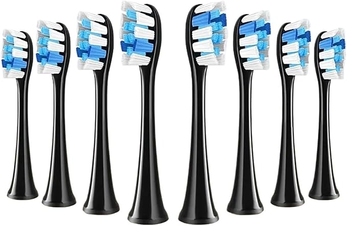 P11 T9 P80 Electric Toothbrush Heads Compatible with Toothbrush4/8/16pcs(4WHITE)