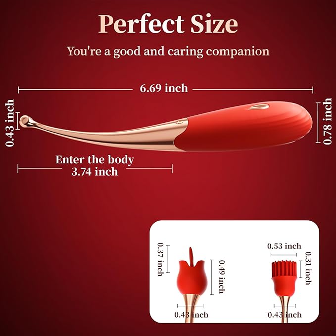 Portable Vibrating Massager -Clitioral Sucker Relaxes Muscles Heating Modes Viboators Toy Couples- for Body and Back Foot Silent Personal for Sports Massage Adult Tools Relaxation PWn4 (red)