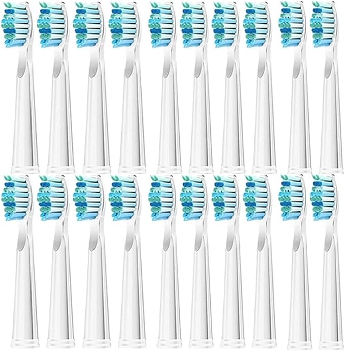 20 Pcs Replaceable Brush Heads Compatible for FW/SG 507/508/515/551/917/959(20 White)