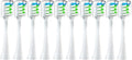 10pcs Replacement Brush Heads Compatible for X3 X5 V1 X3U(10PCS White)