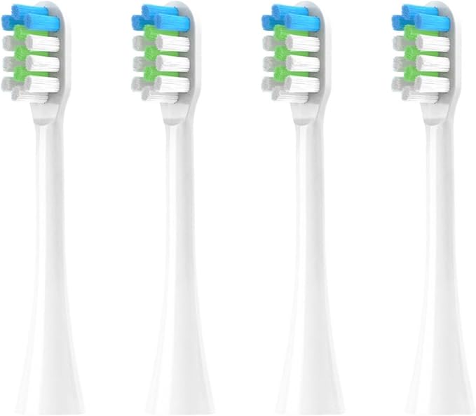 Compatible for 360 T1 Oracleen Puppy Y1 Electric Toothbrush Replacement Heads4-16pcs(4pcs Standard Clean)