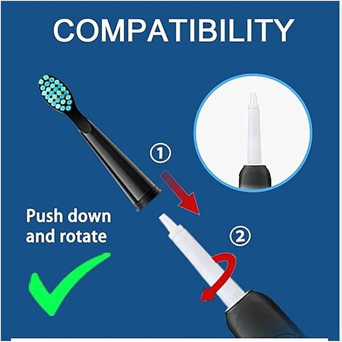 Toothbrushes Replacement Heads Toothbrush SetsCompatible for FW-507 FW-508 FW-917 Head(FW01(3pack-12pcs))