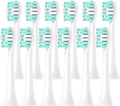 Compatible For PhilipsHX6100 HX6220 HX6212 HX6312 HX6411 HX6431 HX6500 HX6511 HX6512 Replacement DuPon Toothbrush Soft Bristle Brush Heads(12pcs)