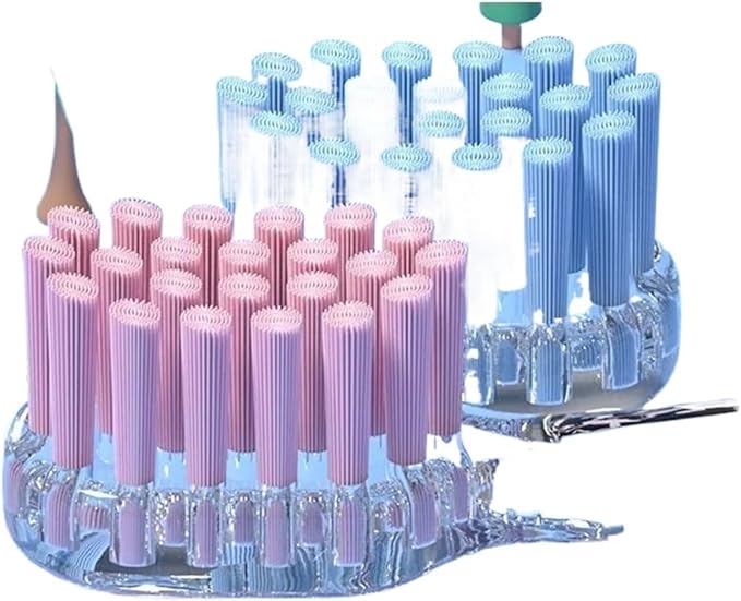Kids Replacement Toothbrush Heads ForCompatible for Revyline RL025/LANBEIBEI LB-L01 Electric Accessories Nozzles Bristles(16PCS Pink)