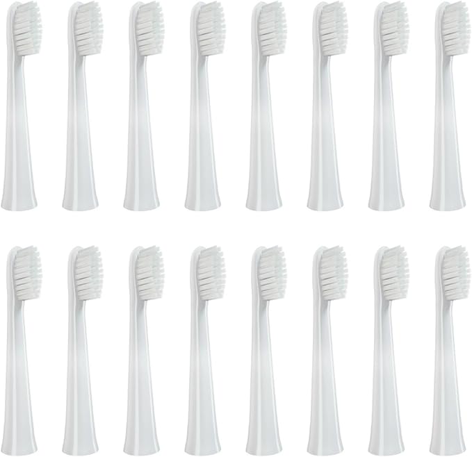 Replacement Toothbrush HeadCompatible for Panasonic Doltz DM71/DM81/DM711/DM712/DM61/DML1/DM31/PDM7B/MDB3A/WEW0972 Electric(16pcs Adult)