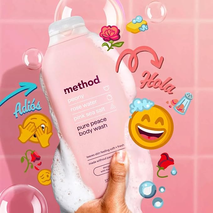 Method Body Wash Pure Peace - 18 fl oz