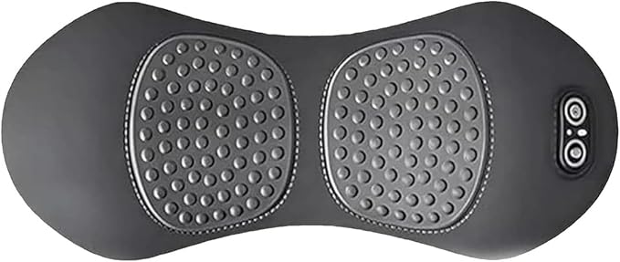 Back Massager Smooth Triple Fusion Massager2026 Upgrade 3 in 1 Lower Back Massagers for Muscle Relaxation Gentle Vibration &amp Traction for BackNeck and ShoulderGifts for Women (A One Size)