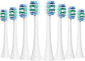 Compatible for Sonic Care Toothbrush Brush Head HX3/HX6/HX9 Series HX3210/3211/6150/6500/6510/6530/9342/6730 Replacement(8pcs)