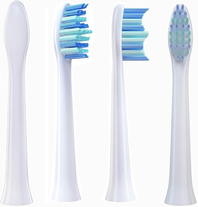 Replacement Toothbrush Heads Compatible for SOUNESS SN903/SN901/SN801 Electric Nozzle8-16(16white Whitening)
