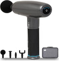 PayLessHere Massage Gun Deep Tissue Speed Adjustable Massage Gun Portable Back Muscle Massager with 4 Replacement Heads for Athletes Pain Relief