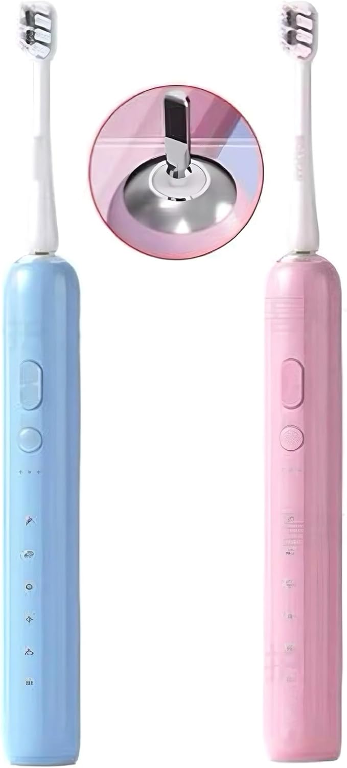 Replacement Toothbrush Head Compatible for Nandme NX7000 Soft Bristle Tooth Brush（16pcs）(16PINK Clean Type)