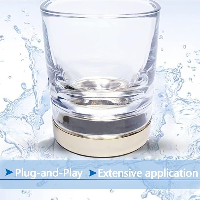 Replacement Electric Toothbrush Charger Base Glass Cup CBA3001 Compatible with Philips Smart 9300 9500 9700 Series Replacement Soni Care Charger for HX9901 HX9903 HX9924 HX9954 HX9957 HX9984