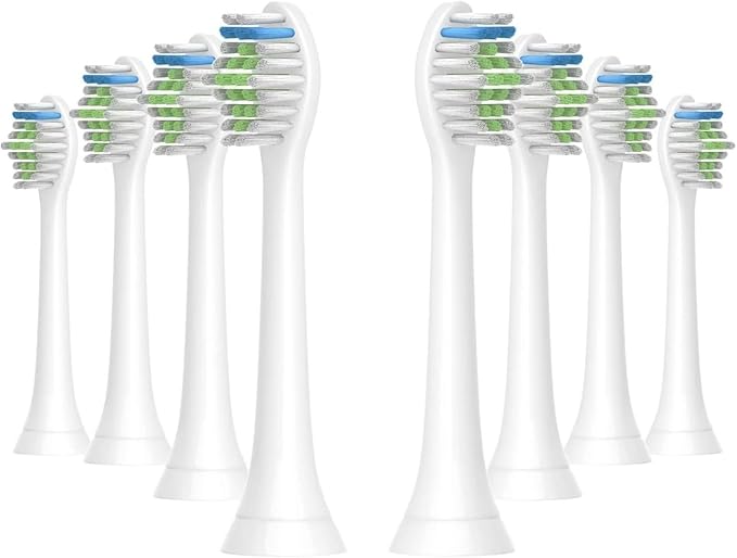 Compatible for 4pcs Replacement Brush Head Compatible with PH Sonic Care Diamondclean Electric Toothbrush(5)
