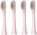 4-Piece Set for X-3 X-2 Electric Toothbrush Replacement Heads Travel case Holder(Ivory)