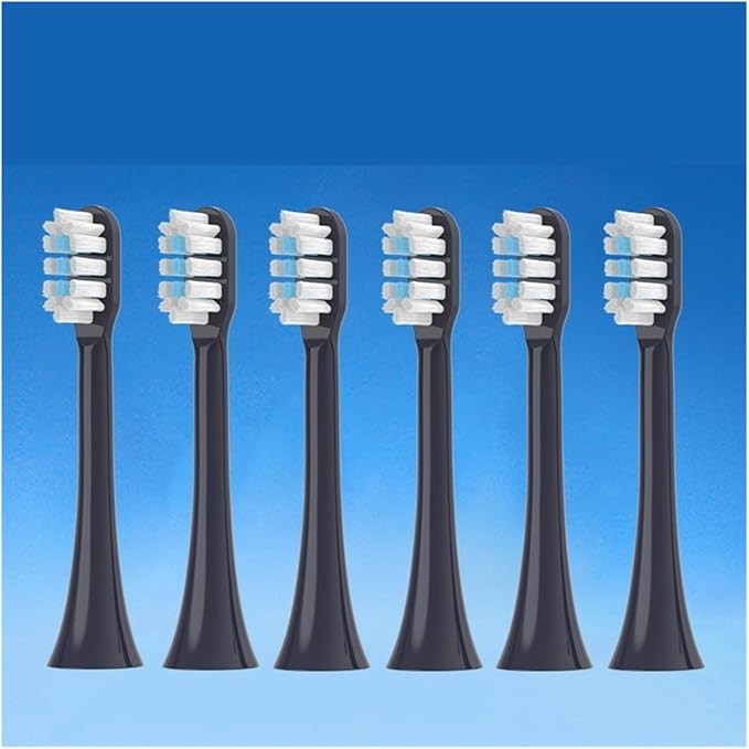 Compatible for T300 Replacement Toothbrush Heads Electric Vacuum Soft Bristle Brush 4/8/12/16PCS(T300White Blue-16pcs)