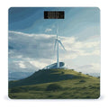 Wind Turbine Bathroom Scale for Body Weight with High Precision Large LCD Backlight Display Digital Weighing Scale with BMI Capacity Up to 180kg