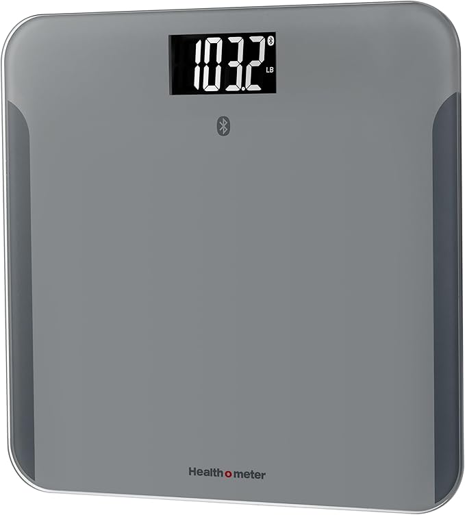 Health o meter Bluetooth Digital Body Composition Scale 440 lb Capacity Smart Bathroom Scale with BMI and Weight Tracking for Multiple Users