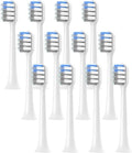 4/8/12/16PCS Bristle Brush Heads(White gray-12pcs)