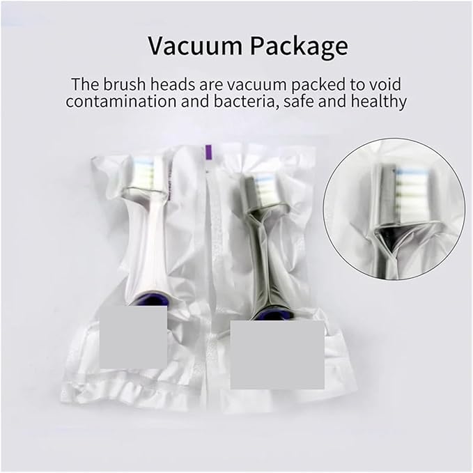16Pcs Replacement Brush Heads Compatible for SOOCAS X3 X1 X5 Electric Toothbrush Bristle Sealed Packed(Black16)