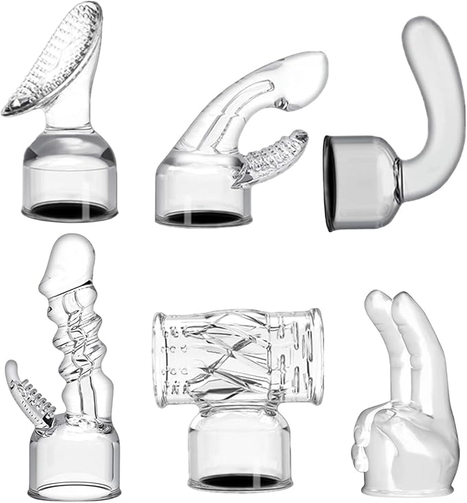 NUHUi 6X Massage Head Attachments Accessories Come with A Large Size Massager for Back