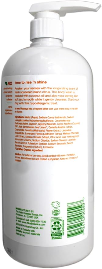 Bath and Shower Gel - Island Citrus 32 oz (Multi-Pack)