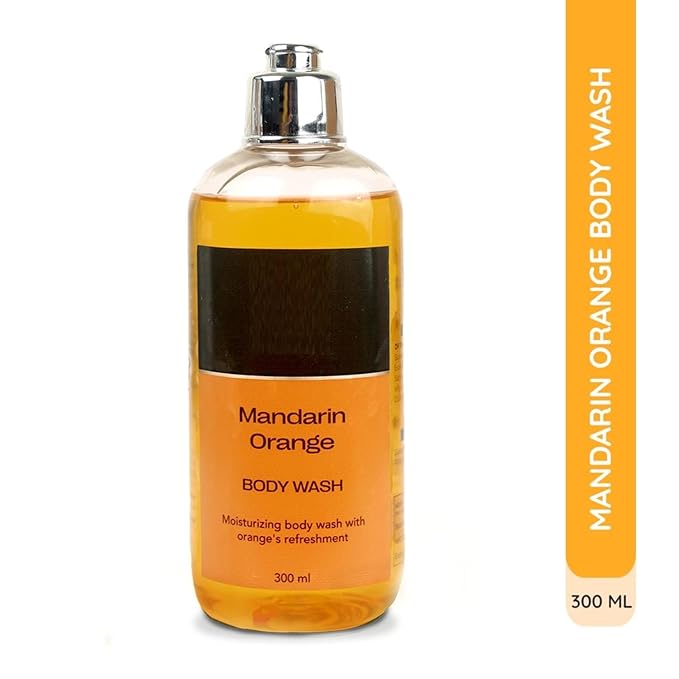 NS Mandarin Orange Body Wash - Deeply Cleansing | Nourishing Liquid Soap | Men and Women - 300ml