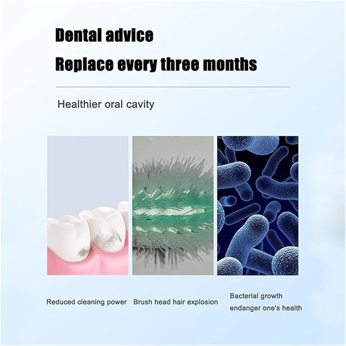 Brush Heads Compatible for with Philips Sonicare Tips Soft Dupont Nozzles Vacuum Sealed Packaged Hx3/6/8/9 Series General(10pcs Bluegreen)