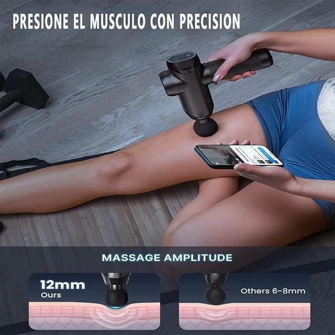 Massage gun-0417-H-2 Black