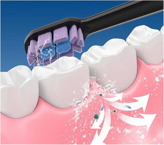 5/10PCS Replacement Brush Heads Compatibility for MIJIA T700 Mes604 Sonic Toothbrush Bristle(10Pcs Adapts to T700)