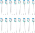 4-16pcs Compatible for Sarmocare S100 S200 S600 S700 S710 S800 S820 S900 S910 Toothbrush Heads Ultrasonic Sonic Electric(16white)