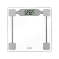 Thinner by Conair Scale for Body Weight Digital Bathroom Scale in Clear Tempered Glass