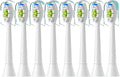4/8pcs Replacement Toothbrush Heads Compatible for Philips Sonicare Soft Electric Brush Head 4100 6500 6100 7500 5(8pcs White)