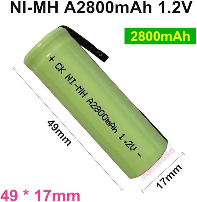 2PCS 2800mAh Battery .Compatible With Braun Oral-B 3731 3738Triumph 4000 5000 9000 9400 9500 9900 ProCare 8000 8300 8500 Electric Toothbrush